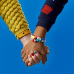 LEGO LEGO DOTS 41953 Regenbogen Armband mit Anhangern LEGO DOTS 41953 Радужный браслет-подвеска