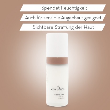 JEAN D'ARCEL creme yeux VEGETALIE Augencreme 100% Vegan fur sensible Augenhaut  creme yeux VEGETALIE крем для глаз 100% веганский для чувствительной кожи вокруг глаз