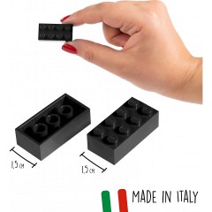 Blox Simba  40 schwarze 8er Steine in Dose Simba 40 черный 8 кирпичей в жестяной банке