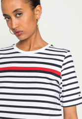 Tommy Hilfiger SHORT DRESS  Jersey dress engineered  КОРОТКОЕ ПЛАТЬЕ Платье из джерси спроектированный