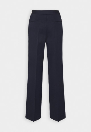 Tommy Hilfiger WIDE LEG PUNTO PANT Trousers desert sky ШИРОКИЕ БРЮКИ PUNTO Брюки небо пустыни