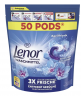 Lenor Vollwaschmittel Flussig All-in-1 Pods Aprilfrisch Großpackung 100WL, Капсулы 100 шт, для стирки цветного белья, с ароматом Апрельская свежесть, 2 уп х 50 капсул