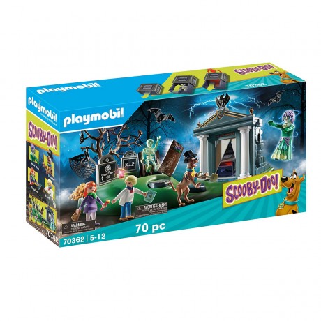 PLAYMOBIL 2er Set: 70361 SCOOBY-DOO! Abenteuer im Geisterhaus + 70362 SCOOBY-DOO! Abenteuer auf dem Friedhof Набор из 2 предметов: 70361 СКУБИ-ДУ! Приключения в доме с привидениями + 70362 СКУБИ-ДУ! Приключения на кладбище