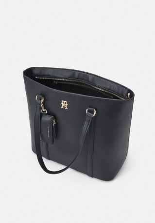 Tommy Hilfiger TOMMY LIFE SOFT TOTE Tote bag black TOMMY LIFE SOFT TOTE Сумка-тоут черный