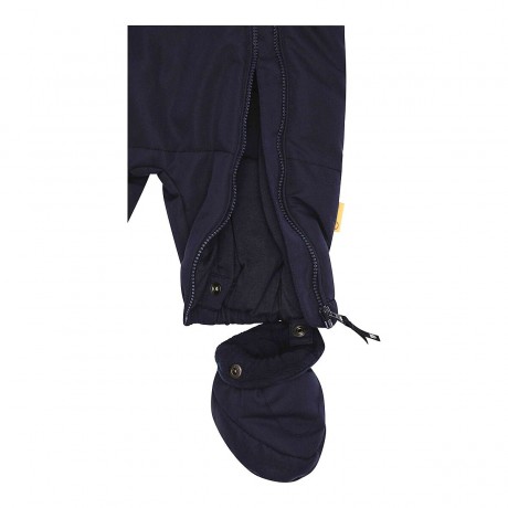 Steiff Steppoverall mit abnehmbarem Fuss und Kapuze Bar Стеганый комбинезон со съемной ногой и перекладиной на капюшоне