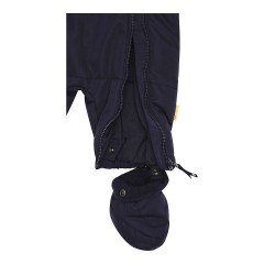 Steiff Steppoverall mit abnehmbarem Fuss und Kapuze Bar Стеганый комбинезон со съемной ногой и перекладиной на капюшоне