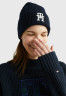 Tommy Hilfiger MONOGRAM Beanie space blue МОНОГРАММА Шапочка космический синий