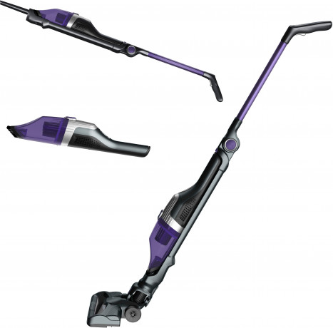 Rowenta Rowenta Akku-Hand-und Stielstaubsauger RH1238 Xtrem Compact, 145 W, beutellos, leistungsstark, Bodenladestation, Multifunktionsreinigung, Flex-Gelenk  Беспроводной ручной пылесос Rowenta RH1238 Xtrem Compact, 145 Вт, без мешка, мощный, напольная з