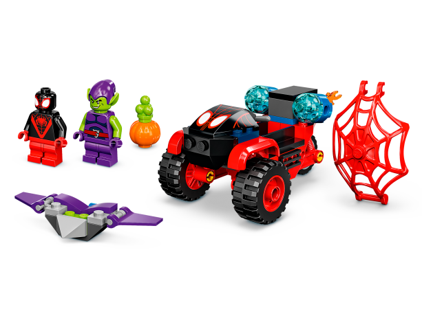 Lego Miles Morales: Spider-Mans Techno-Trike Майлз Моралес: Техно-трайк Человека-паука
