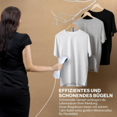 CLATRONIC CLATRONIC Dampfburste DB 3717, vertikales horizontales bugeln, 30s Aufheizzeit Паровая щетка CLATRONIC DB 3717, вертикальное горизонтальное глажение, время нагрева 30 с.