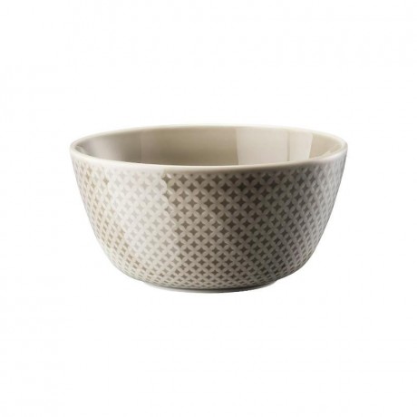 Rosenthal Rosenthal Junto Pearl Grey - Porzellan Muslischale 14 cm / 0,62 L Rosenthal Junto Pearl Grey - Фарфоровая миска для хлопьев 14 см / 0,62 л