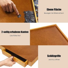 COSTWAY Puzzletisch mit 4 Schubladen Стол-пазл с 4 ящиками