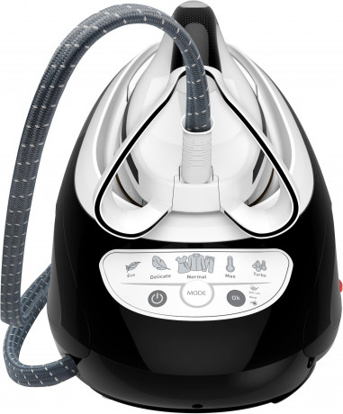Tefal Tefal Dampfbugelstation Tefal GV9550 Pro Express Ultimate, 1900 ml Wassertank, Dampfstoss: 520 g/Min., Dauerdampfmenge: 120 g/Min., Antikalk-Kollektor Паровая гладильна станция Tefal Tefal GV9550 Pro Express Ultimate, резервуар для воды 1900 мл, па
