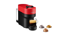Krups Krups Nespresso Vertuo Pop Spicy Red XN9205, Kapselmaschine schwarz/dunkelrot  schwarz, dunkelrot Krups Nespresso Vertuo Pop Spicy Red XN9205, капсульная машина черный/темно-красный