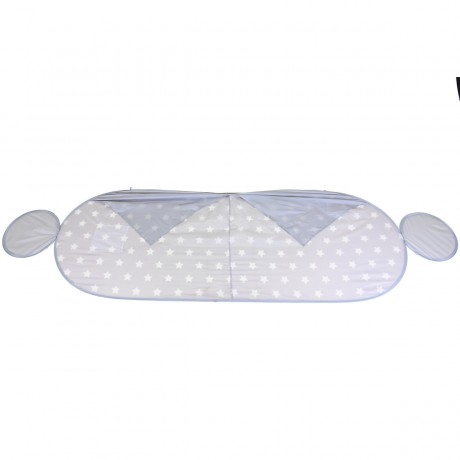 KNORR Toys Bettzelt Grey white stars Кровать-палатка Серые белые звезды