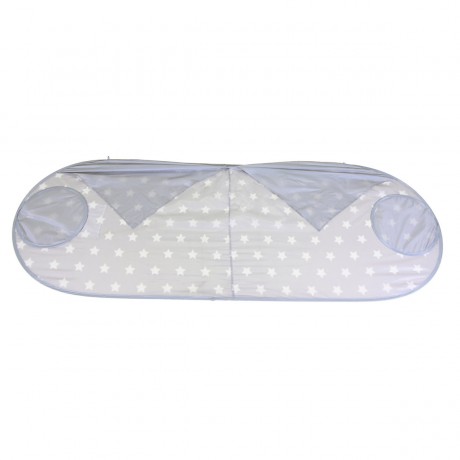 KNORR Toys Bettzelt Grey white stars Кровать-палатка Серые белые звезды