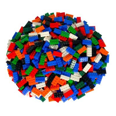 LEGO LEGO 2x4 Steine Bunt - 50 Stuck - Colorful bricks 3001 LEGO 2x4 разноцветные кирпичи - 50 штук - Разноцветные кирпичи 3001