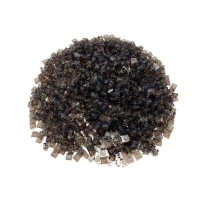 LEGO LEGO 1x1 Platten transparent Schwarz - Trans plate 3024 - 250x Пластины LEGO 1x1 прозрачные черные - Пластина Trans 3024 - 250x