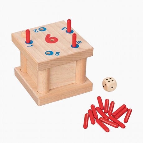 goki Steckspiel Die verflixte 6 Игра с изменением формы The darn 6