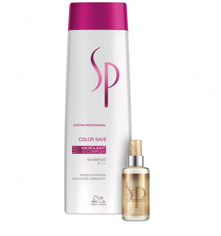 Wella SP Day Spa Bundle Color набор Day Spa: Шамунь SP Color Save 250 мл + Мини-масло SP LuxeOil 30 мл