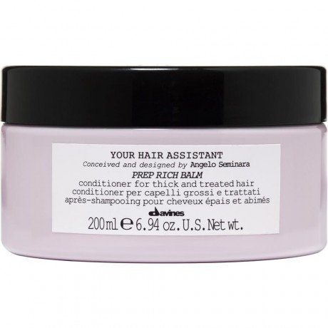 Davines (Давинес) Your Hair Assistant Prep Rich Balm Conditioner Увлажняющий кондиционер для волос, 900 мл