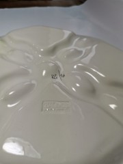 Italian Cermaic, Керамическое блюдо для яиц с яркой ручной росписью, Италия 1960-65гг.