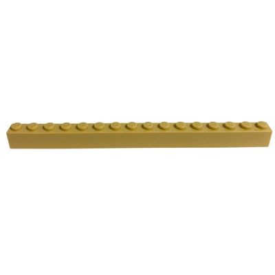 LEGO LEGO Beige 1x16 Hochsteine -Tan 2465 Menge 50x LEGO Beige 1x16 High Bricks - Tan 2465 количество 50x