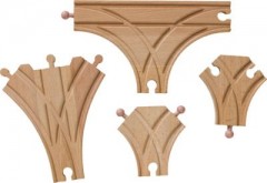 myToys ORIGINALS Holzschienen-Set набор деревянных рельсов