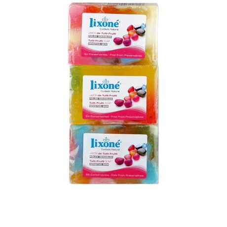 Lixone Tutti-frutti Jabon Glicerina Vegetal 3 X 125 Gr Tutti-frutti Jabon Glicerina Vegetal 3 X 125 гр
