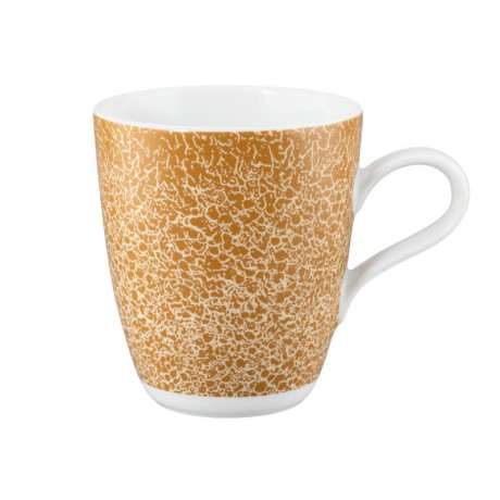 Seltmann Weiden Seltmann Weiden Life Molecule Amber Gold Becher mit Henkel 0,40 L Кружка Seltmann Weiden Life Molecule Amber Gold с ручкой 0,40 л