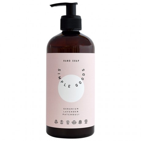 Simple Goods Hand Soap Geranium, Lavender, Patchouli  Мыло для рук Герань, Лаванда, Пачули