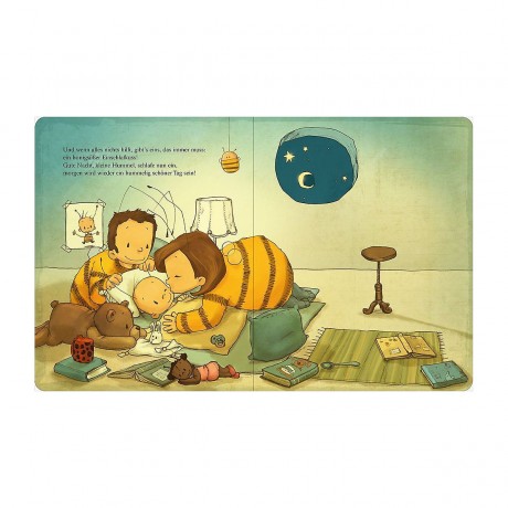 arsEdition Verlag Die Baby Hummel Bommel: Gute Nacht Малыш-шмель Бомель: Спокойной ночи