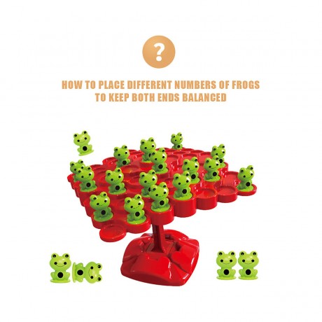 Vicabo Frog Balance Tree Frosch Balance Spielzeug Brettspiele fur Kinder Баланс лягушки Дерево Баланс лягушки Игрушки Настольные игры для детей