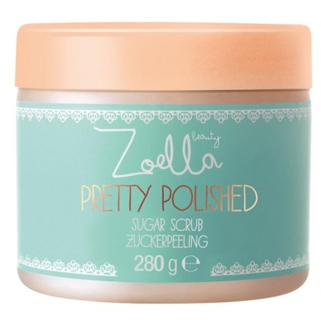 Zoella beauty Pretty Polished ZuckerPeeling Пилинг для тела Прекрасная полировка для супер мягкой кожи 280 г