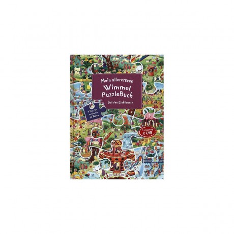 Gondolino Verlag Mein allererstes WimmelPuzzleBuch: Bei den Einhornern Мой самый первый WimmelPuzzleBook: At the Unicorns