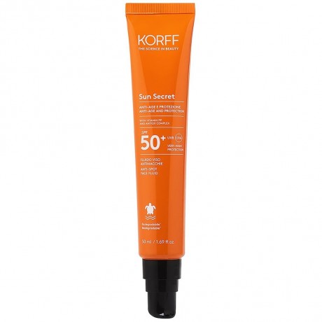 KORFF Anti-Spot Face Fluid Sun Protection SPF 50+ Солнцезащитный флюид против пятен для лица SPF 50+