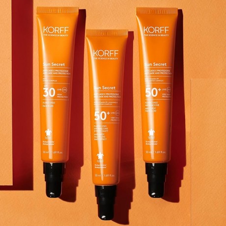KORFF Anti-Spot Face Fluid Sun Protection SPF 50+ Солнцезащитный флюид против пятен для лица SPF 50+