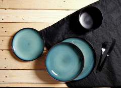 Ritzenhoff &amp; Breker Ritzenhoff &amp; Breker Tafelset 18-tlg. BALI blau Обеденный сервиз Ritzenhoff &amp;amp; Breker, 18 предметов. БАЛИ