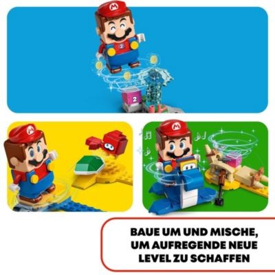 LEGO LEGO Super Mario 71398 Dorries Strandgrundstuck – Erweiterungsset LEGO Super Mario 71398 Дополнительный набор «Пляжный участок Дорри»