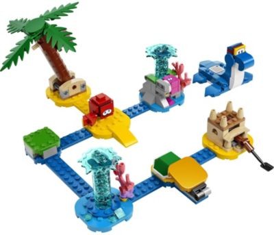 LEGO LEGO Super Mario 71398 Dorries Strandgrundstuck – Erweiterungsset LEGO Super Mario 71398 Дополнительный набор «Пляжный участок Дорри»