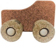 KORXX Spielzeugauto Kork Traktor Игрушечный трактор из пробки