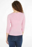 Tommy Hilfiger 1985 SLIM OPEN 3/4 Long sleeved top iconic pink 1985 SLIM OPEN 3/4 Топ с длинными рукавами культовый розовый