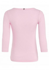 Tommy Hilfiger 1985 SLIM OPEN 3/4 Long sleeved top iconic pink 1985 SLIM OPEN 3/4 Топ с длинными рукавами культовый розовый
