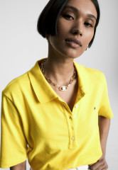 Tommy Hilfiger REG SS Polo shirt vivid yellow REG SS Рубашка поло ярко-желтый
