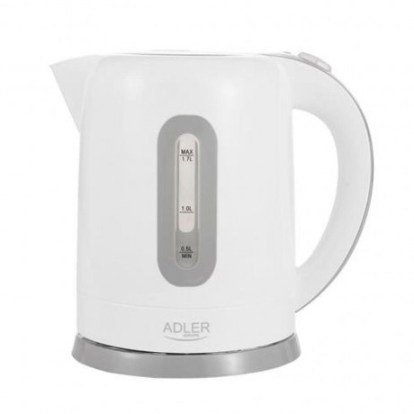 Adler Adler Wasserkocher AD 1234, 2200 W, 1,7 l, automatische Abschaltung, Weiss / Blau  Чайник Adler AD 1234, 2200 Вт, 1,7 л, автоотключение, белый/синий