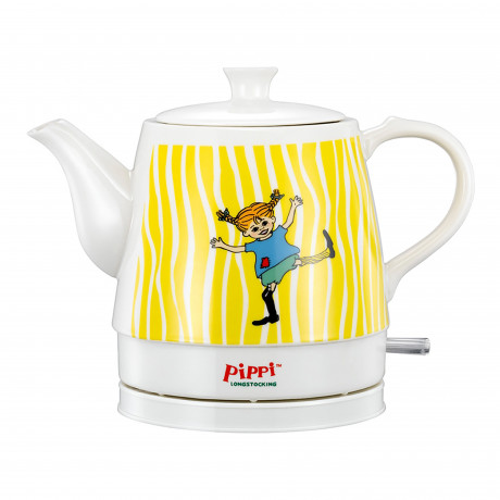 pippi pippi Wasserkocher 20130004, 0,8 l, 1750 W, Pippi Langstrumpf Keramik-Wasserkocher  Чайник pippi 20130004, 0,8 л, 1750 Вт, керамический чайник Пеппи Длинныйчулок