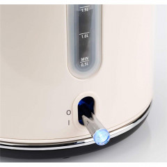 KORONA KORONA Wasserkocher Retro Wasserkocher 20665, 1.7 l, Vintage Design, Retro Optik, Pfeifkessel Optik Beige Чайник KORONA Kettle Retro Чайник 20665, 1,7 л, винтажный дизайн, ретро-стиль, вид чайника со свистком