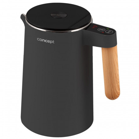 Concept Concept Wasserkocher RK3300/RK3302, Wasserkocher mit Temperaturregelung 1,5L Anthrazit Чайник Concept RK3300/RK3302, чайник с регулировкой температуры 1,5л