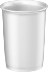 ebelin Стакан для зубной щетки weiß, 1 шт