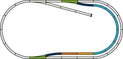 PIKO PIKO Spur H0 Gleiserweiterung Set: C Комплект удлинителя гусеницы PIKO Gauge H0: C